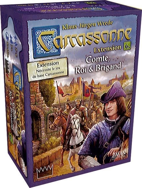 Carcassonne - Compte, Roi Et Brigand - Ex. 6 (Français) 1 Carcassonne - Compte, Roi Et Brigand - Ex. 6 (Français)