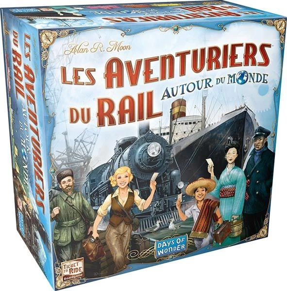 Days Of Wonders Les Aventuriers Du Rail Autour Du Monde 1 Days Of Wonders Les Aventuriers Du Rail Autour Du Monde