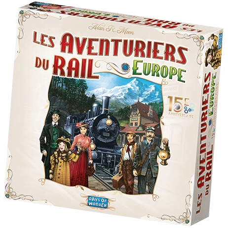 Days Of Wonders Les Aventuriers Du Rail Europe - 15e Anniversaire (Français) 1 Days Of Wonders Les Aventuriers Du Rail Europe - 15e Anniversaire (Français)