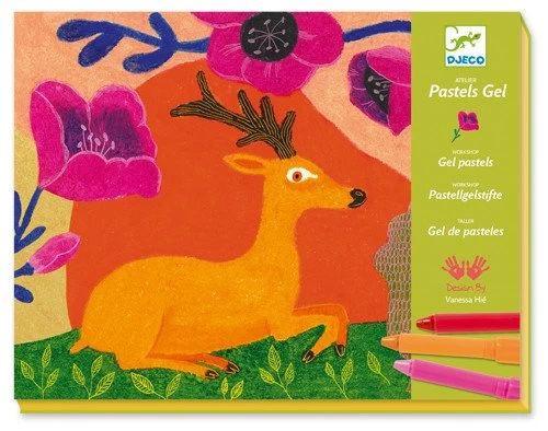 Djeco Pastels Gel - Farouches 1 Djeco Pastels Gel - Farouches