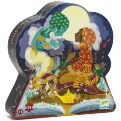 Djeco Puzzle Silhouette - Aladin 24mcx -Plateau Jeux Magasin djeco puzzle silhouette aladin 24mcx 2