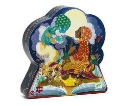 Djeco Puzzle Silhouette - Aladin 24mcx