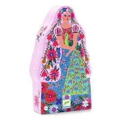 Djeco Puzzle Silhouette - La Princesse Et Son Paon - 36mrcx