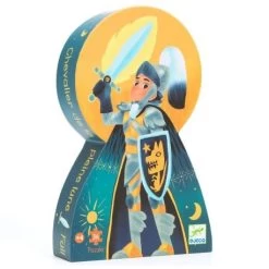 Djeco Puzzle Silhouette - Le Chevalier De La Pleine Lune 36mcx