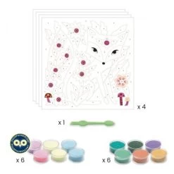 Djeco Sables Colorés - Garden Lights -Plateau Jeux Magasin djeco sables colores garden lights 1