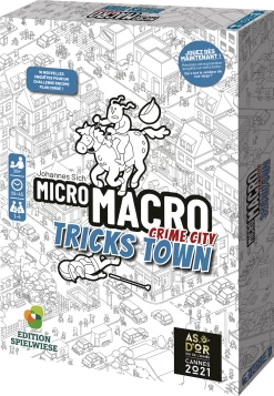 Edition Spielwiese Micro Macro - Crime City Tricks Town