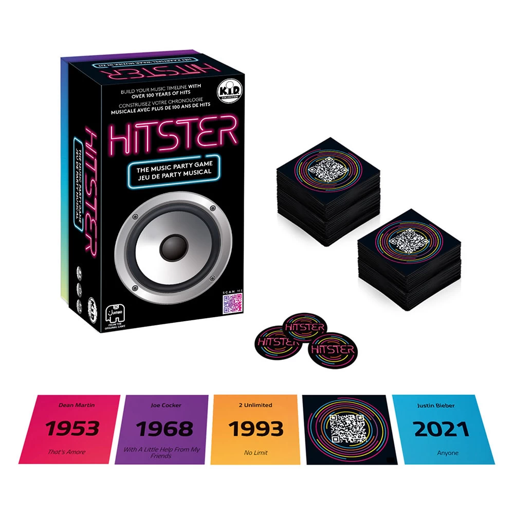 Hitster - Jeu Musical (Multilingue) 1 Hitster - Jeu Musical (Multilingue)