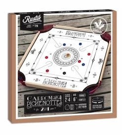 Jeu De Pichenottes Et Carrom 2 En 1