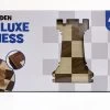 Jeu D'échecs En Bois - Ensemble De Luxe