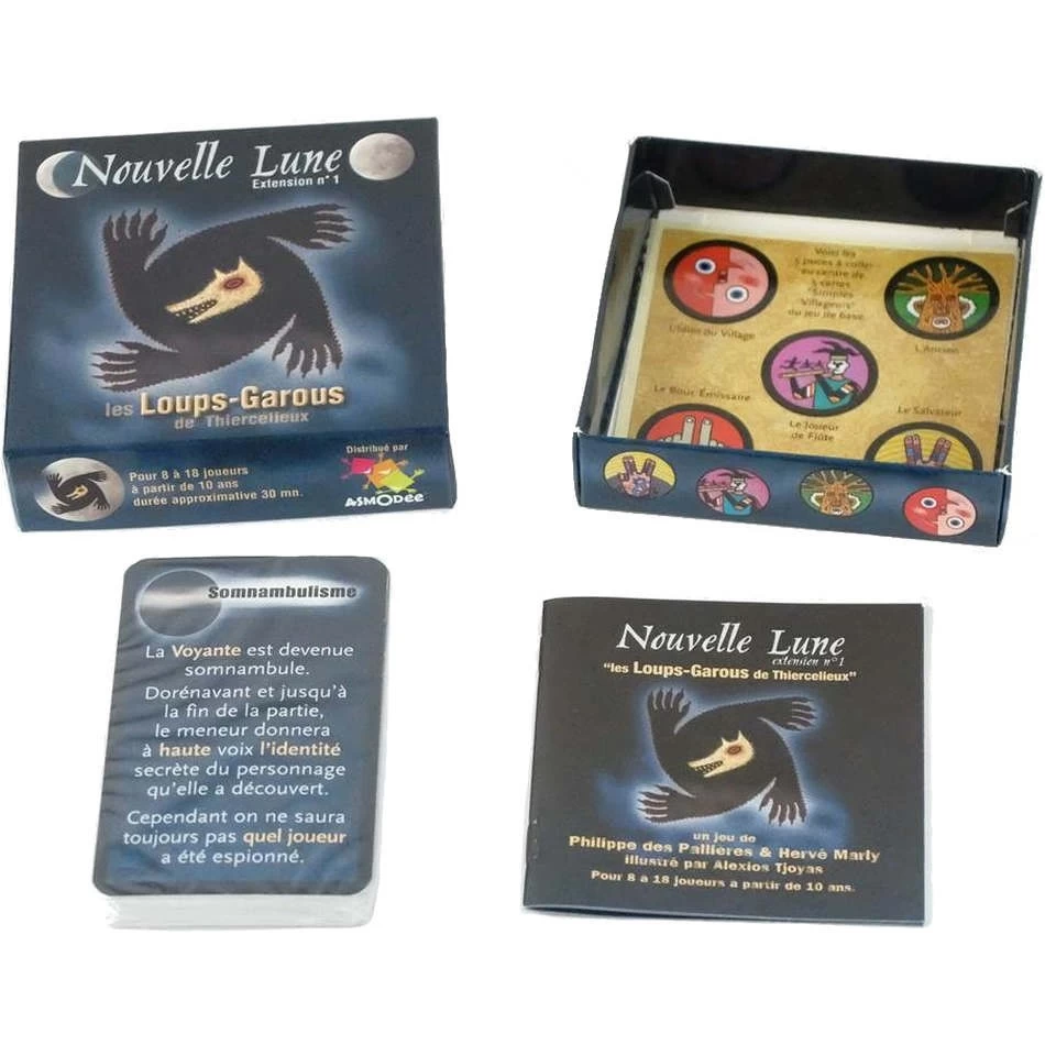 Loups-Garous De Thiercelieux - Extension Nouvelle Lune (Bilingue) 2 Loups-Garous De Thiercelieux - Extension Nouvelle Lune (Bilingue) – Image 2
