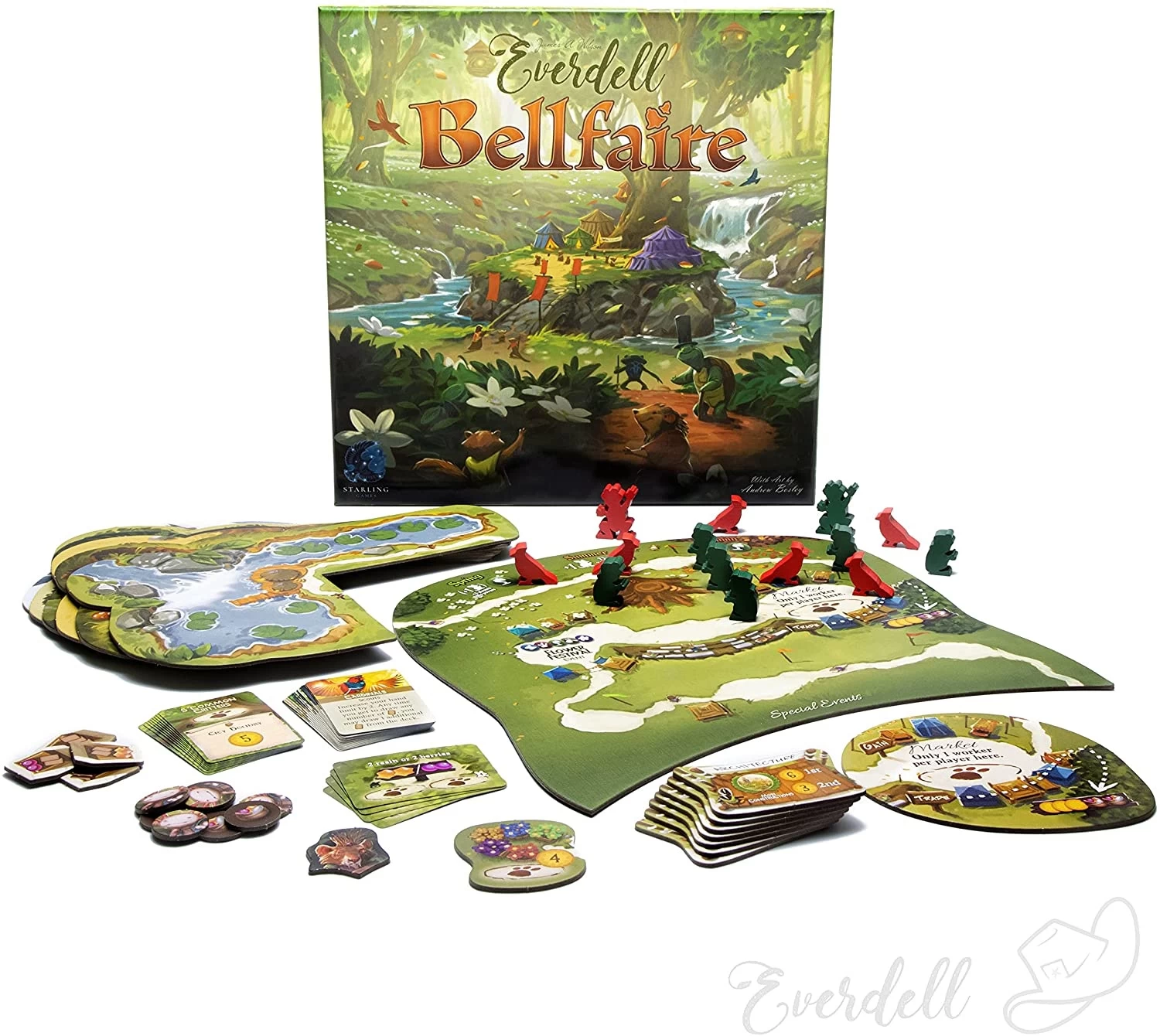 Matagot Everdell - Extension Bellfaire (Français) 2 Matagot Everdell - Extension Bellfaire (Français) – Image 2