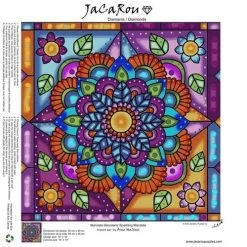 Peinture Aux Diamants - Mandala Étincelant (Ronds)