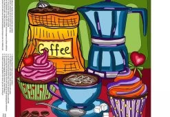 Peinture Aux Diamants - Pause-Café (Ronds)