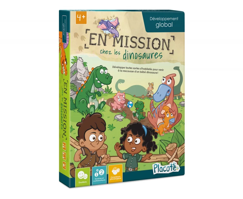 Placote En Mission Chez Les Dinosaures - Placote 1 Placote En Mission Chez Les Dinosaures - Placote
