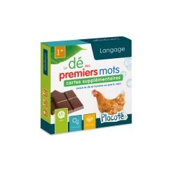 Placote Le Dé Des Premiers Mots (Cartes Supplémentaires) - Placote