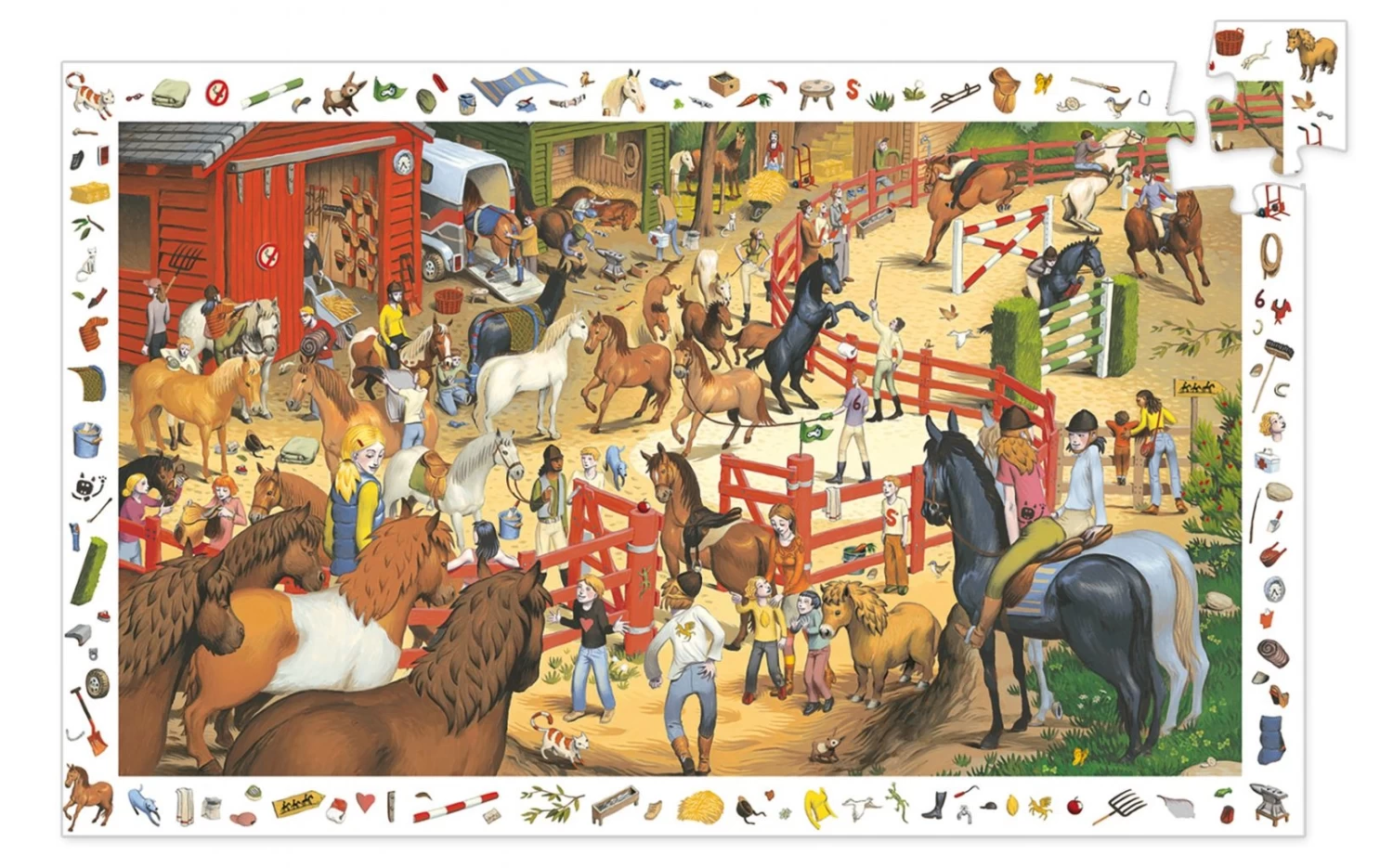 Puzzle Observation - Équitation 200mcx 2 Puzzle Observation - Équitation 200mcx – Image 2