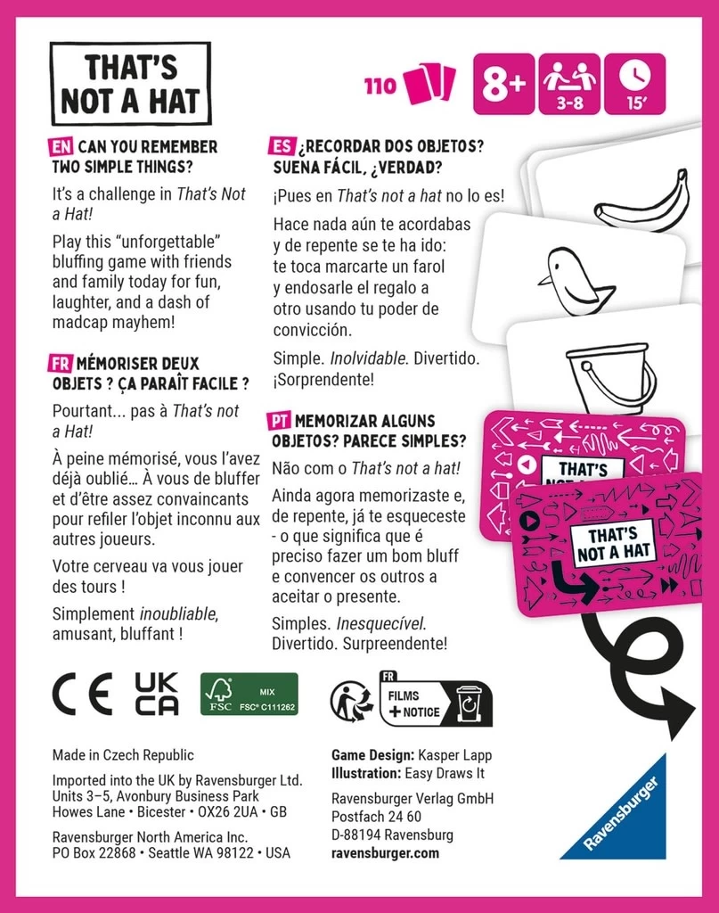 Ravensburger That's Not A Hat 2 Ravensburger That's Not A Hat – Image 2