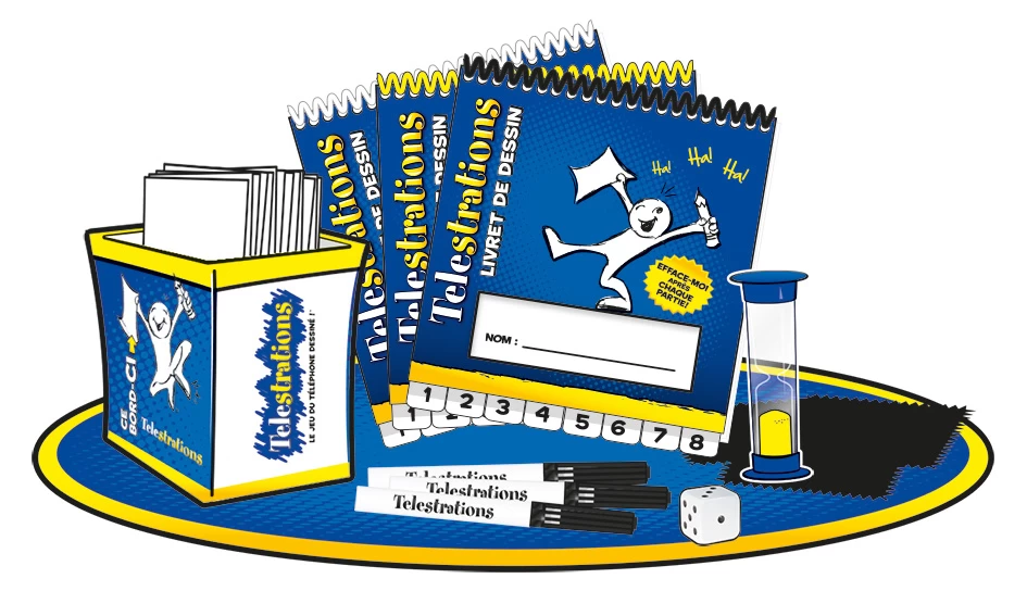 Telestrations (Esquissé) 8 Joueurs (Français) 2 Telestrations (Esquissé) 8 Joueurs (Français) – Image 2