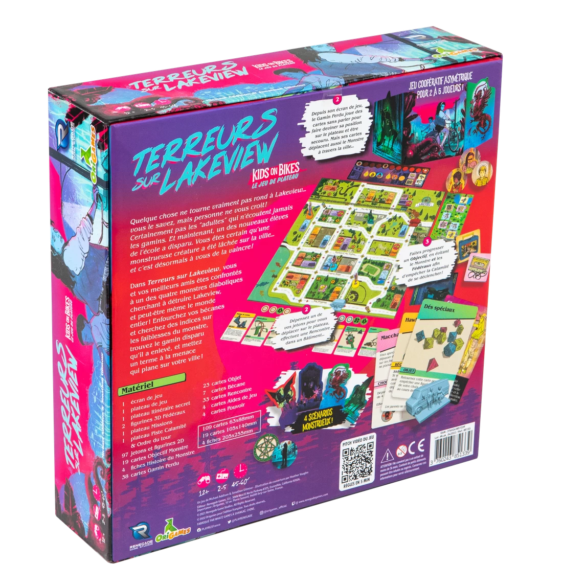 Terreurs Sur Lakeview - Kids On Bike (Francais) 2 Terreurs Sur Lakeview - Kids On Bike (Francais) – Image 2
