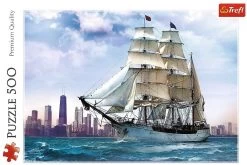 Voilier Sur Fond De Chicago - 500mcx