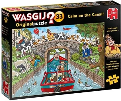 Wasgij Original No.33 Panique Sur Le Canal! 1000mcx 1 Wasgij Original No.33 Panique Sur Le Canal! 1000mcx