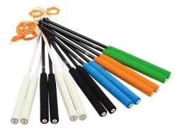 Baguettes De Diabolo En Carbone (Vert)